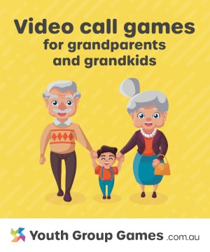 Video call games for grandparents and kids